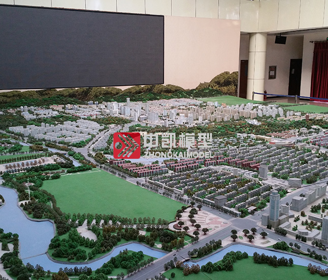 古冶區(qū)規(guī)劃沙盤